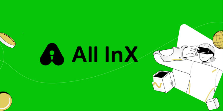 All InX Exchange cryptocurrency trading platform login dashboard